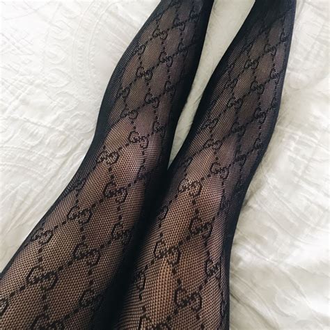 gucci patern tights|Gucci tights aesthetic.